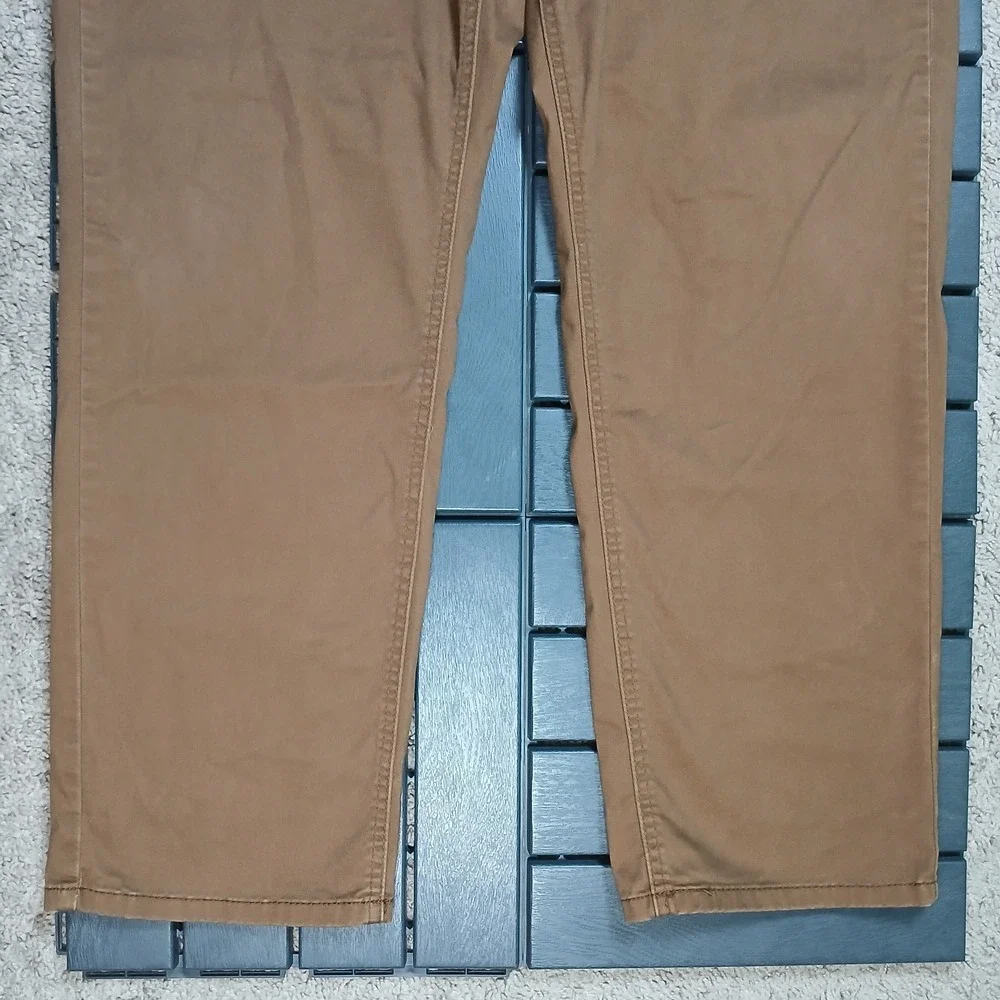 Levis 541‎ Men All Seasons Tech Pants 40X30 Brown 5 Pockets Red Tab Stretch PB83